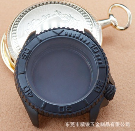 Watch factory modified high-end fine steel SKX007 fitting NH35/NH36 movement diving machinery men's watch case