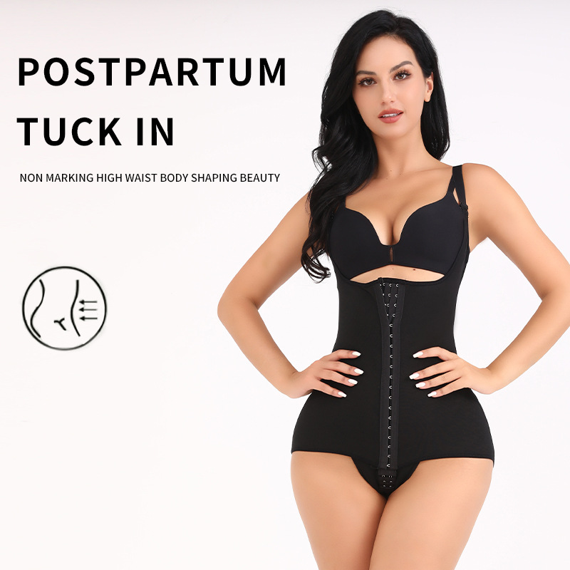 Corsé de una sola pieza Inconsútil de las mujeres del Amazonas realzado vientre que contrae cadera que levanta el corsé respirable apretado
