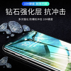Applicable for Apple iPhone 12 tempered glass film, full screen coverage explosion-proof film for iPhone Xs Max/7/8/Plus, smartphone film 6s