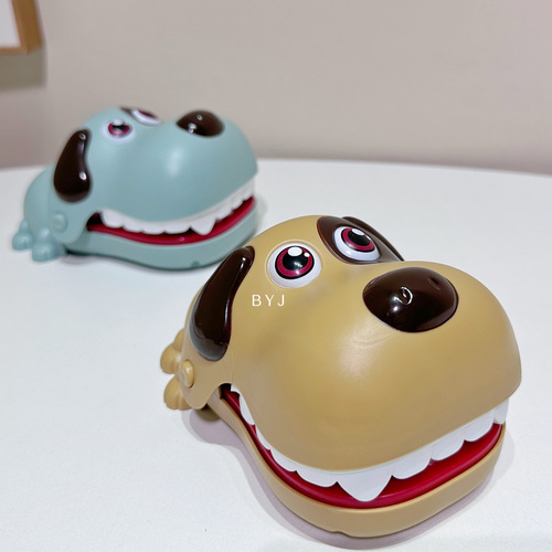 Children's toys that bite fingers, big mouths and hands, cute dogs, tooth extraction toys, adult games, vicious dog toys, wholesale