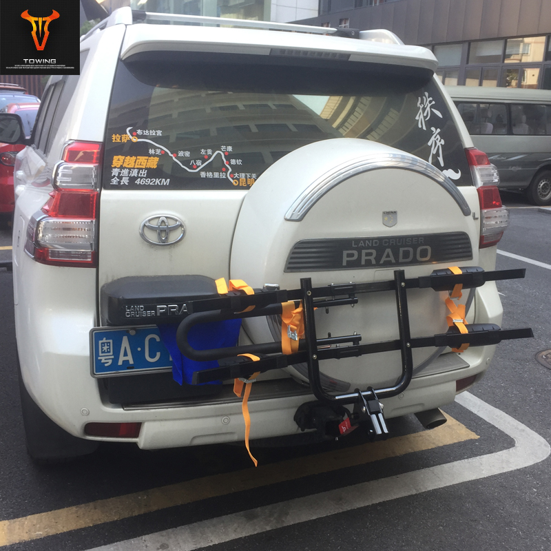 Bicycle Rack Car Rear-Mounted Bicycle Trunk Bike Rack Rear-Mounted Rack Hanging Rack