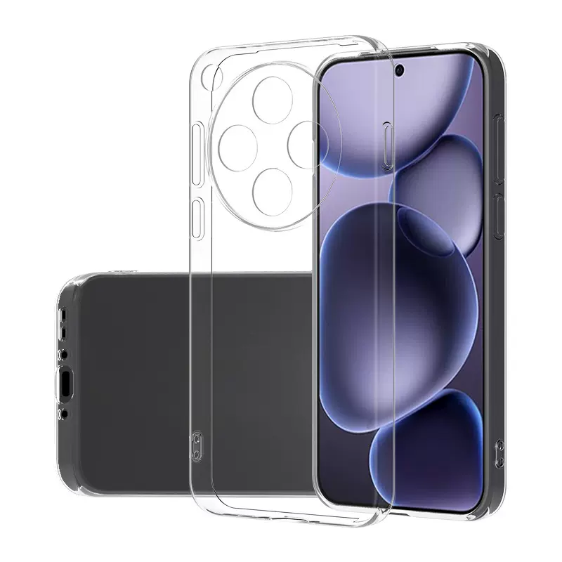 适用OPPO Find X8S+透明手机壳TPU现货RENO 14鑫蓝泰保护套13F