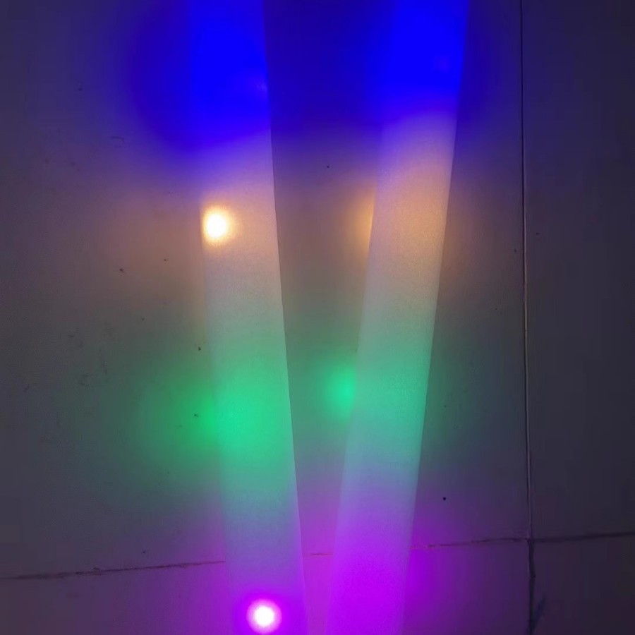 Palos de luz accesorios de concierto personalizados palos de luz logo palos de luz coloridos barra de luz al por mayor atmósfera colorida de mano