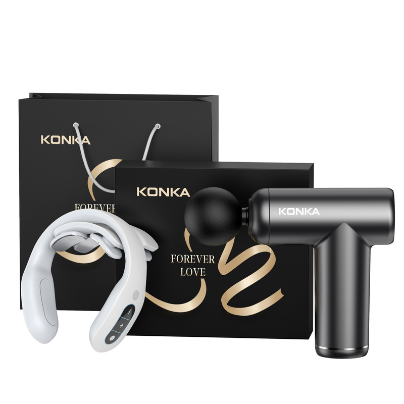 Konka ミニ筋膜ガン家庭用ポータブル電動振動マッサージャー筋肉リラクゼーションマッサージガン筋膜ガン工場|undefined