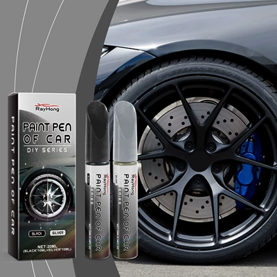 Rayhong car wheel scratch repair pen, car wheel scratch repair, scratch filler, polishing agent, and scratch coating