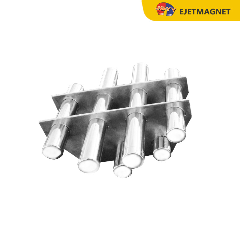 铁渣过滤 料斗除铁器双层强磁磁力架 多管磁力架