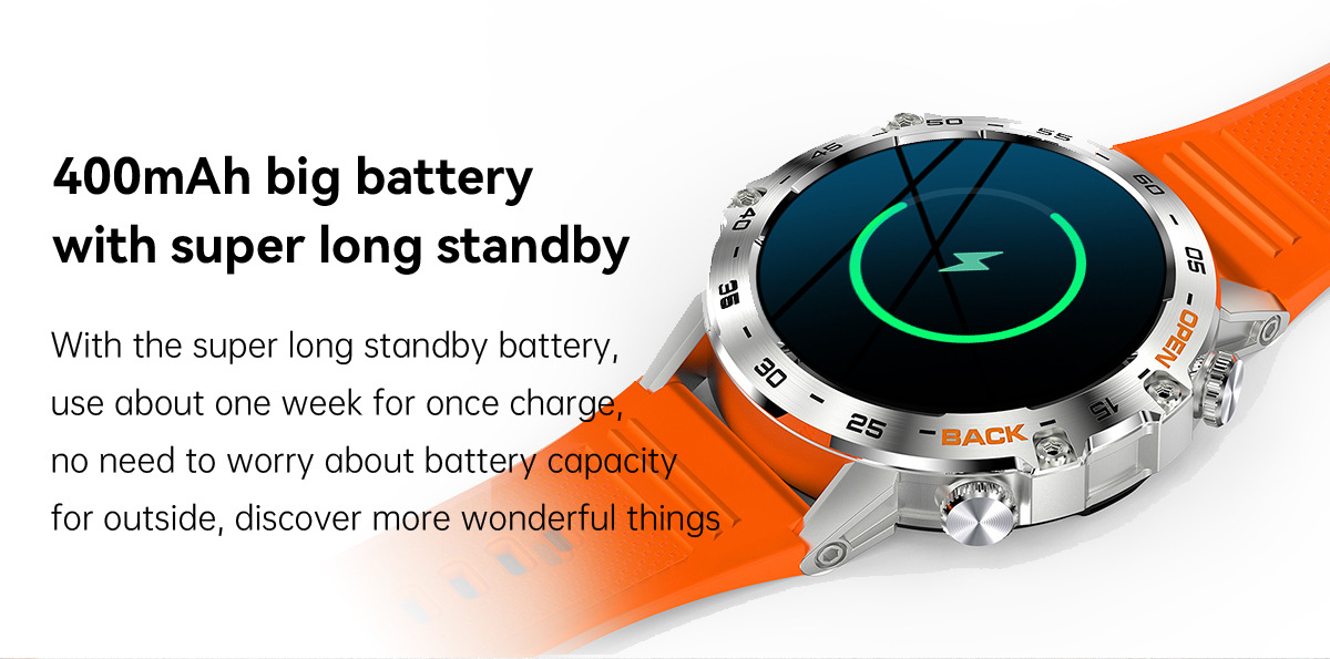 K52 Cross-border New Bluetooth call, over 100+ watch faces, sports mode, three-proof outdoor sports bracelet undefined