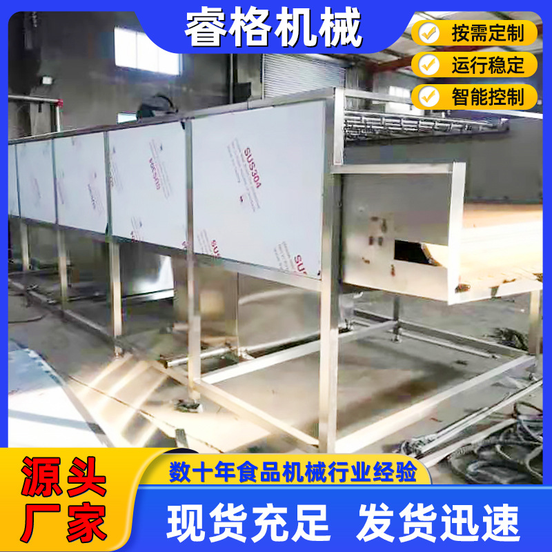 全自动喷淋杀菌机  口服液巴氏杀菌线 小玻璃瓶自动喷淋灭菌