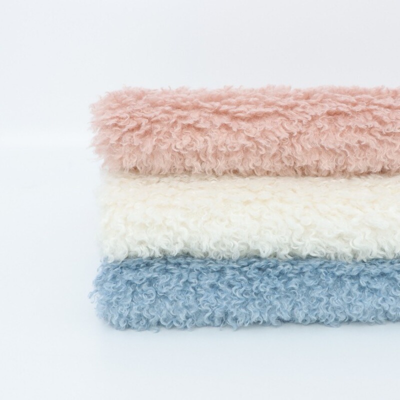 Spot beach wool radish silk Australian high wool velvet clothing toy pillow shoe hat sofa fabric