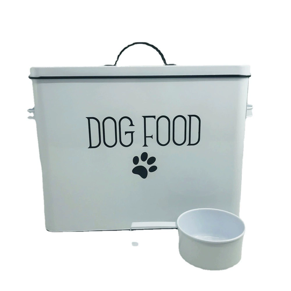 Собачья еда большой емкости 10Л продажи Амазонки Горячая консервирует упаковку классического белого черного края чертежа независимую