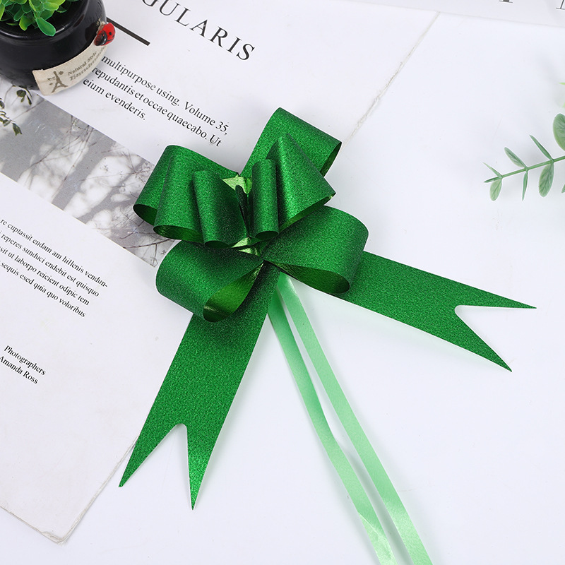 Transfronterizo 30 medio perla arco dibujado a mano flor Navidad vacaciones regalo flor embalaje tirar flor cinta envío gratuito