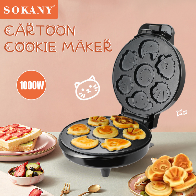 外贸SOKANY08080卡通蛋糕机儿童烘焙面包曲奇饼干机COOKIE MAKER