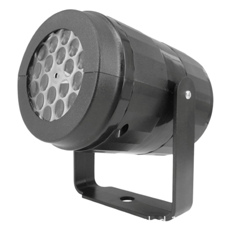 La luz de proyección giratoria con patrón de tormenta de nieve navideña no se puede cambiar a la fuente de alimentación USB de película, enchufable