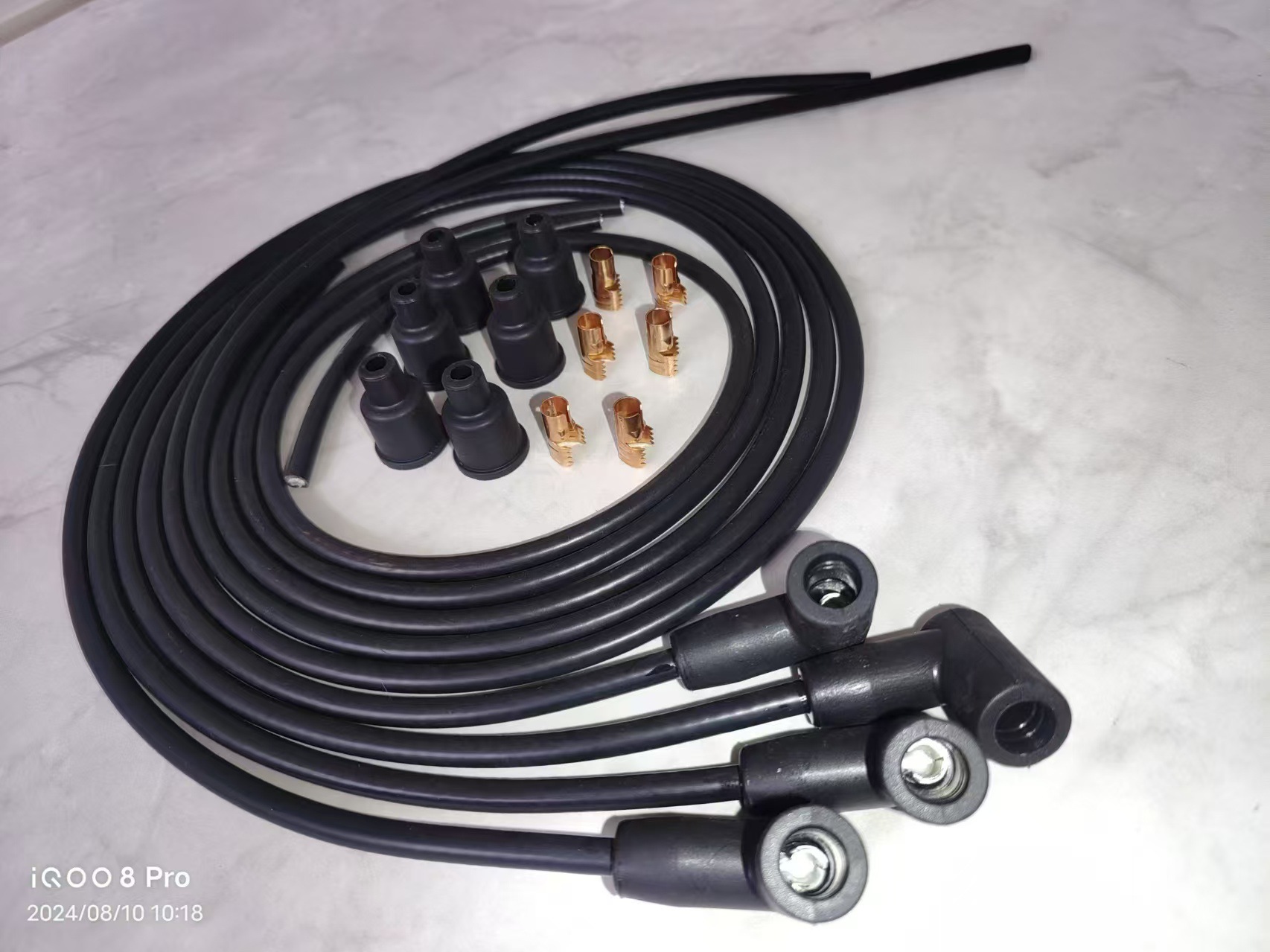 4-cylinder spark plug wire suit for Ford front 8N 9N12259B 9N Jubilee 2N