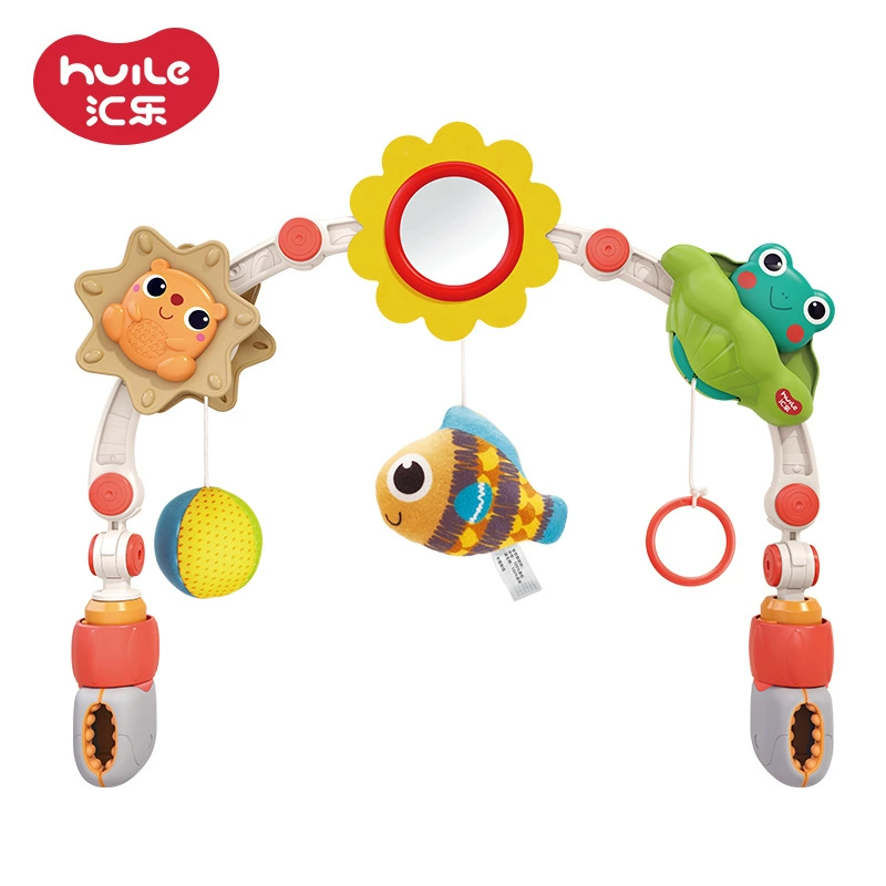 Trolley, cristal toy, children's stroller mobile for new born, chair