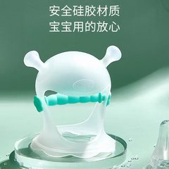 Snail Anti-Biting Hand Teether Liquid Silicone Mastication Glove Infant Band Hand Ring Teether Direct Manufacturer Wholesale