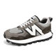 Men's Shoes 2024 New Mesh Breathable Hong Kong-style Niche Men's Retro Casual Sports Running Forrest Gump Trendy Shoes
