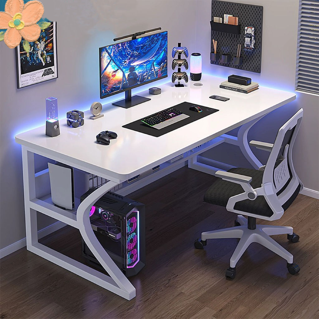 E-Sports Table Computer Table Desktop Small Home Office Desk and Chair Set Simple Desk Bedroom Study Writing Desk