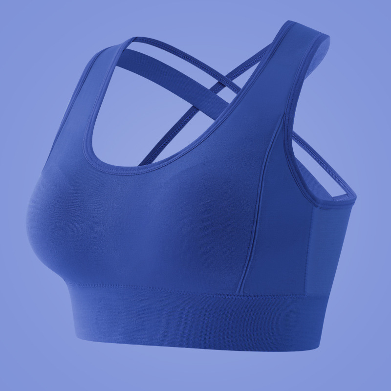 Ropa interior deportiva, a prueba de golpes para mujeres, correr, llevar ropa de yoga, chaleco, entrenamiento, sujetador de talla grande, top de fitness, verano