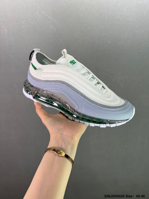 European and American Cross-Border Air Max97 Futura Air-Cushioned Shoes Bullet-Shaped Men's Sports Shoes Full-Length Air-Cushioned Running Shoes European and American Cross-Border Air Max97 Futura Air-Cushioned Shoes Bullet-Shaped Men's Sports Shoes Full-Length Air-Cushioned Running Shoes