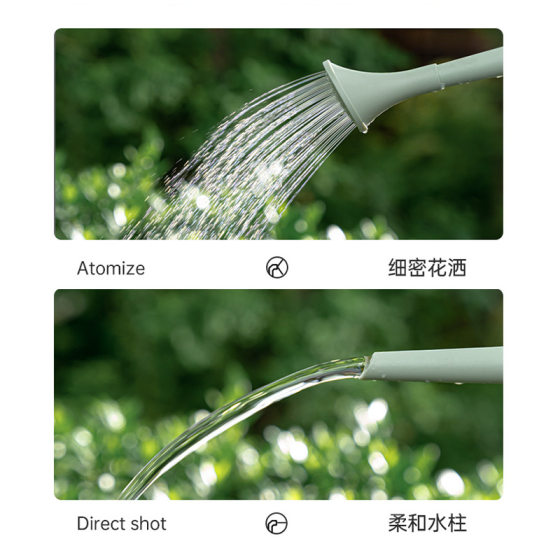 Thickened plastic watering can watering pot watering kettle long mouth watering pot gardening watering pot household watering pot