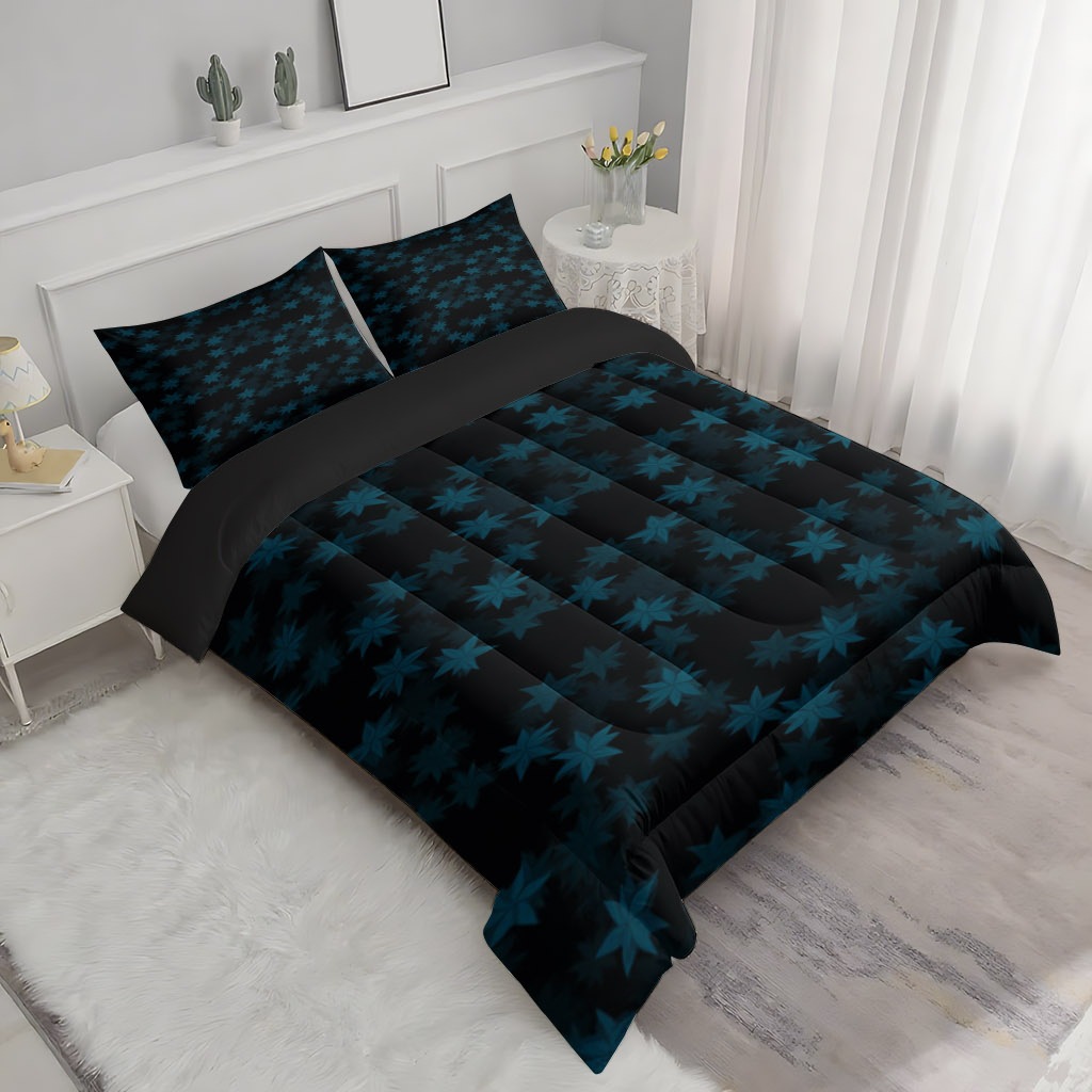 TEMU / JIT HD hoja digital impresión 180gms suave y cómodo conjunto de colcha de cama