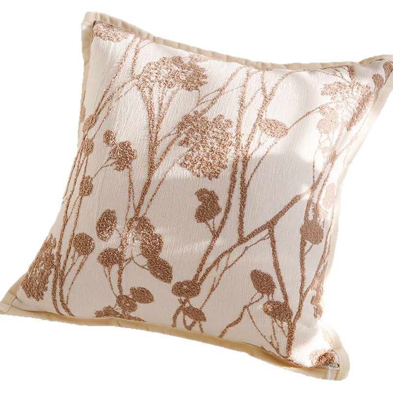 Cream-wind lujoso almohada de soporte de alta calidad, cojín de sofá de sala de estar, cojín de cabecera del dormitorio, funda de almohada con núcleo image 5
