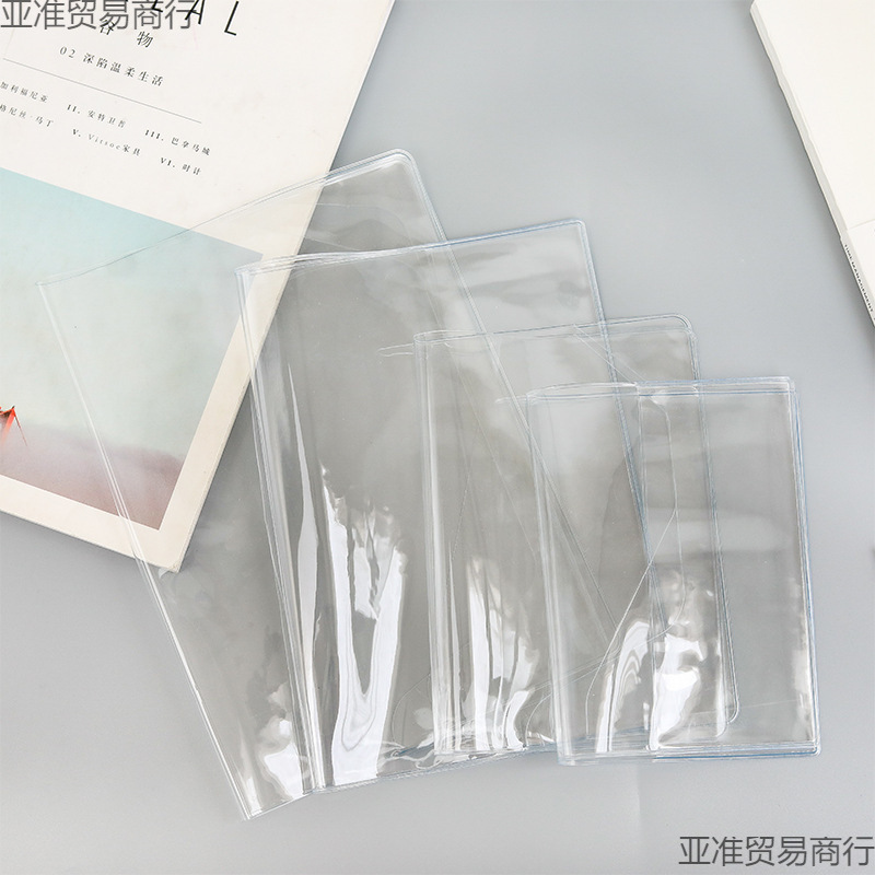 Protective Cover Handbook Pvca5 Handbook Book Cover Notebook Book Cover Waterproof Student A6 Transparent Book Cover Inner Core