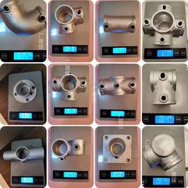 淘气堡管件定型化临边防护连件楼梯扶手铁管件弯头底座