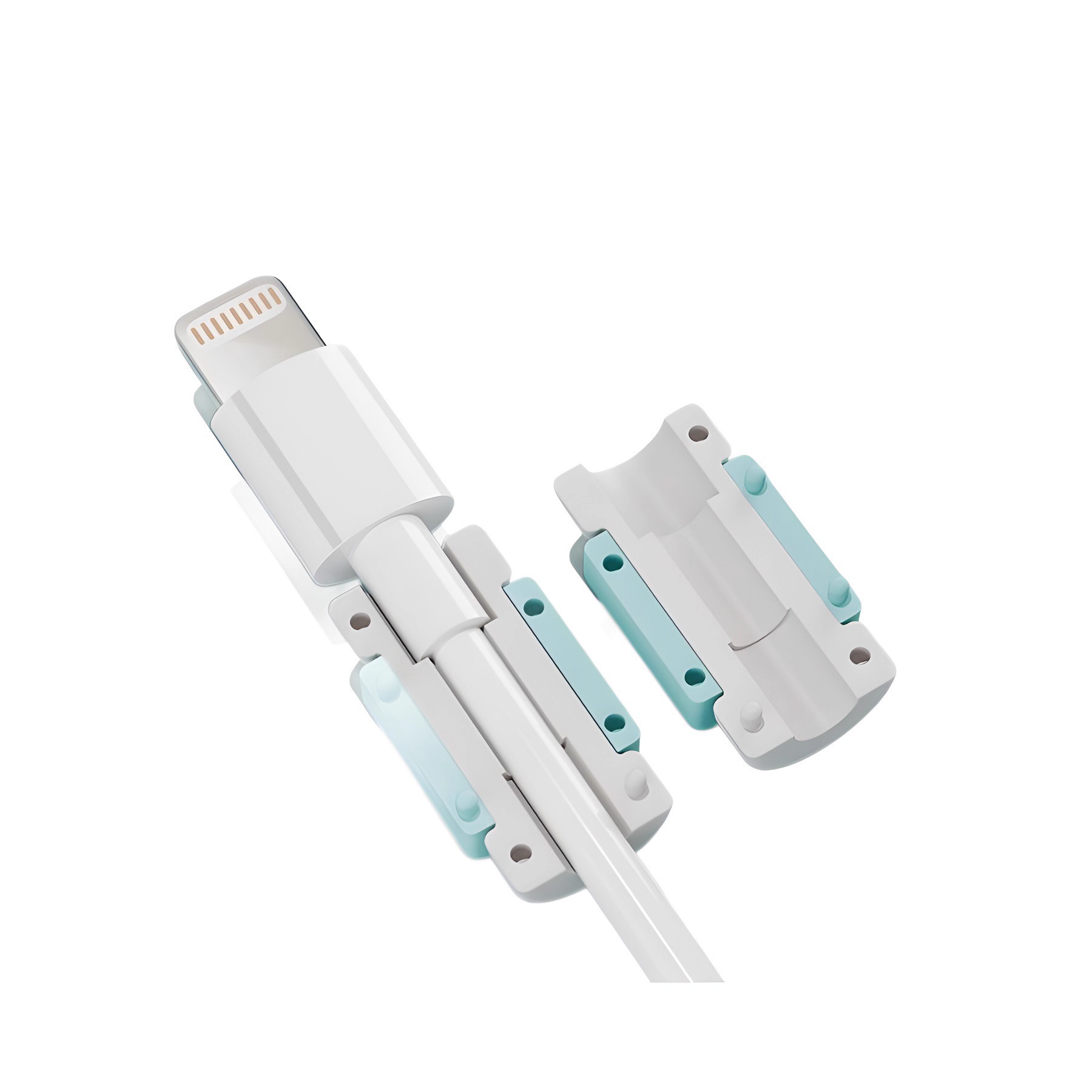 數據線保護扣安卓充電器蘋果通用防折斷手機數據線頭typec保護套 5