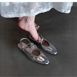 2026�ļ��¿ʽ�^�����^��ЬŮһ�ֿێ�ƽ���⴩��ȹ���yɫ��Ь