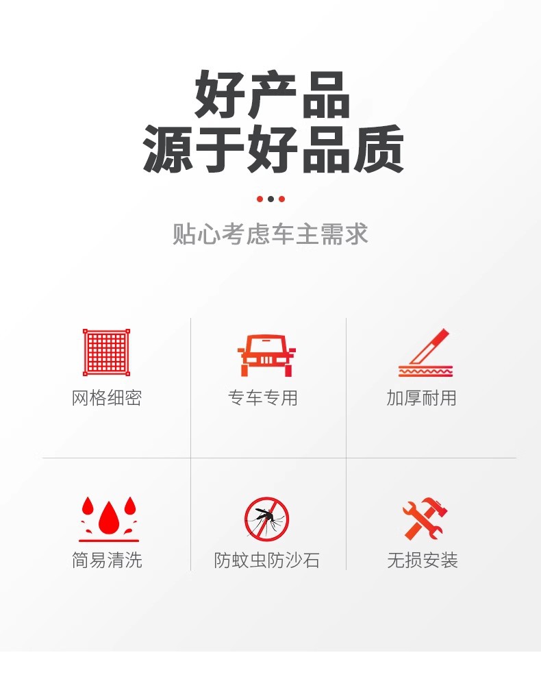 Suitable for 19-21 Haver M6/M6 plus Insect Net Water Tank Anti-catkin Protection Modification Accessories