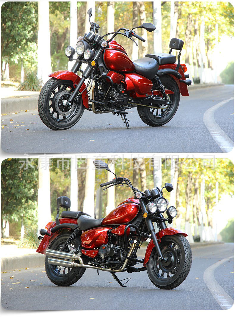 New National Iv Efi Motorcycle with License Plate and Duty-Free 150Cc Rebel Retro Storm Prince Fuel Motorcycle