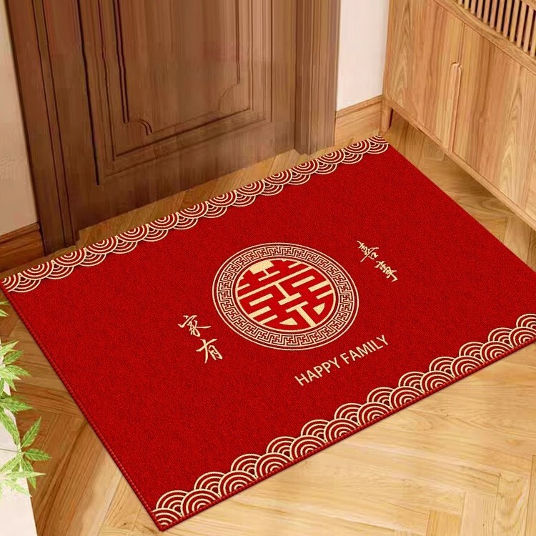 結婚地は玄関の玄関を敷いて家に入ります。私の家には喜足マットがあります。|undefined