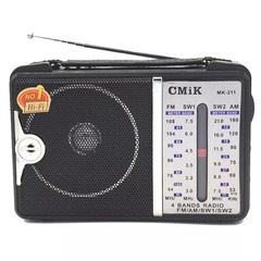 Cmik工場卸売り全帯域周波数変調短波多機能直流給電携帯懐旧型ラジオ