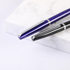 CNPC business advertising gift pen carving logo multi -color metal rotating round bead pen rotation signature pen water pen