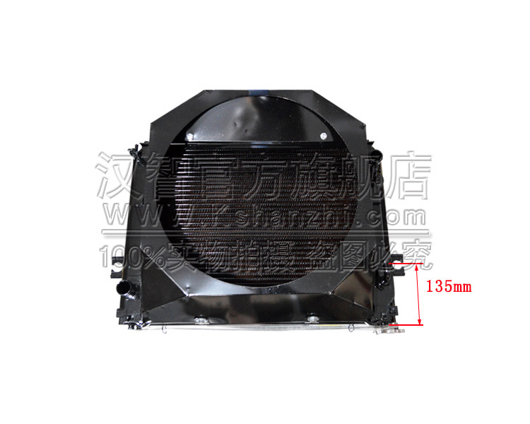 Tanque de agua de la carretilla elevadora Fengyang TCMT6 / TD27 / 498 accesorios del motor de la carretilla elevadora 236L2 tanque de enfriamiento de radiación hidráulica