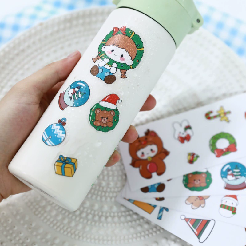 Мультфильм наклейки водная кружка Bluetooth гарнитура наклейки для ноутбука милая девушка Южная Корея ins Wind Hand Tale Наклейки