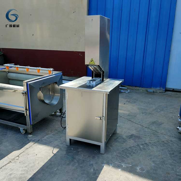 牛蹄扒壳去壳不伤皮 牛蹄压壳机 广顺机械蹄壳机现货可试机