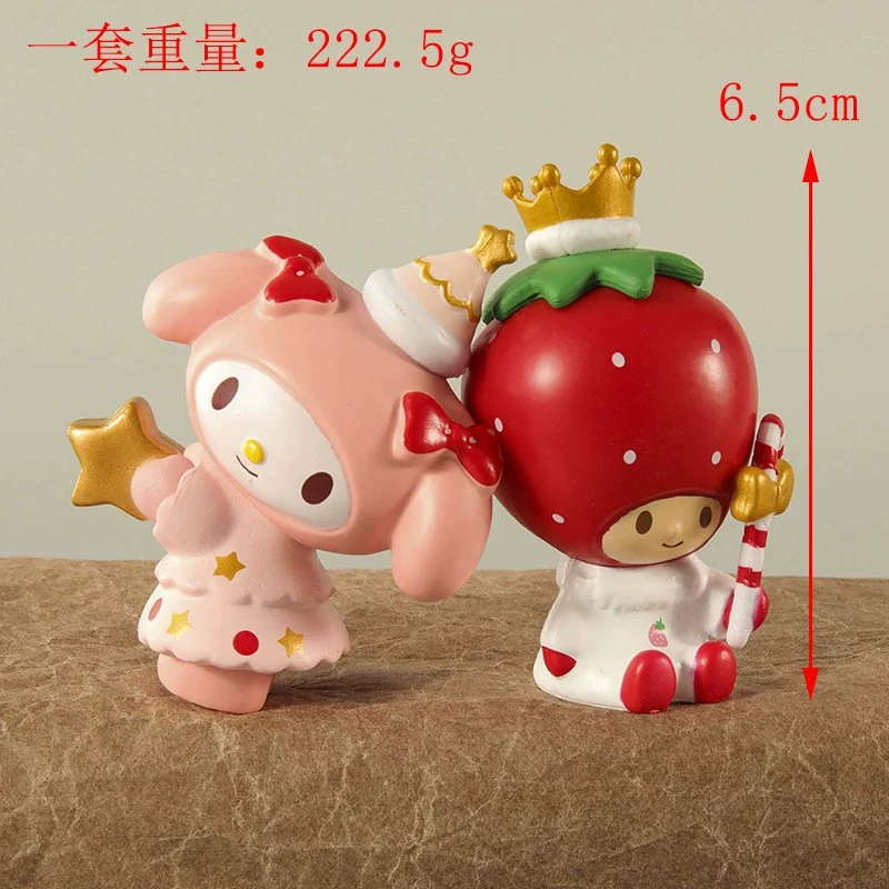 Hello Kitty, рождественская Cartoon минифигура, кукла, игрушка