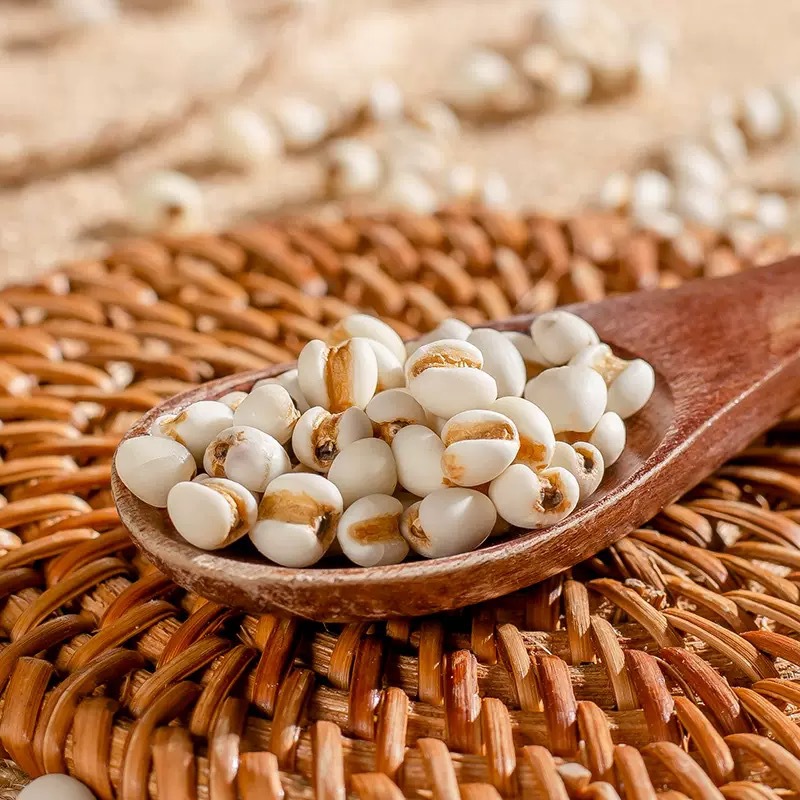 Puffed Coix Seed Yi Yi Ren 500g Dried Job's Tears for Tea Soup and Congee specifications