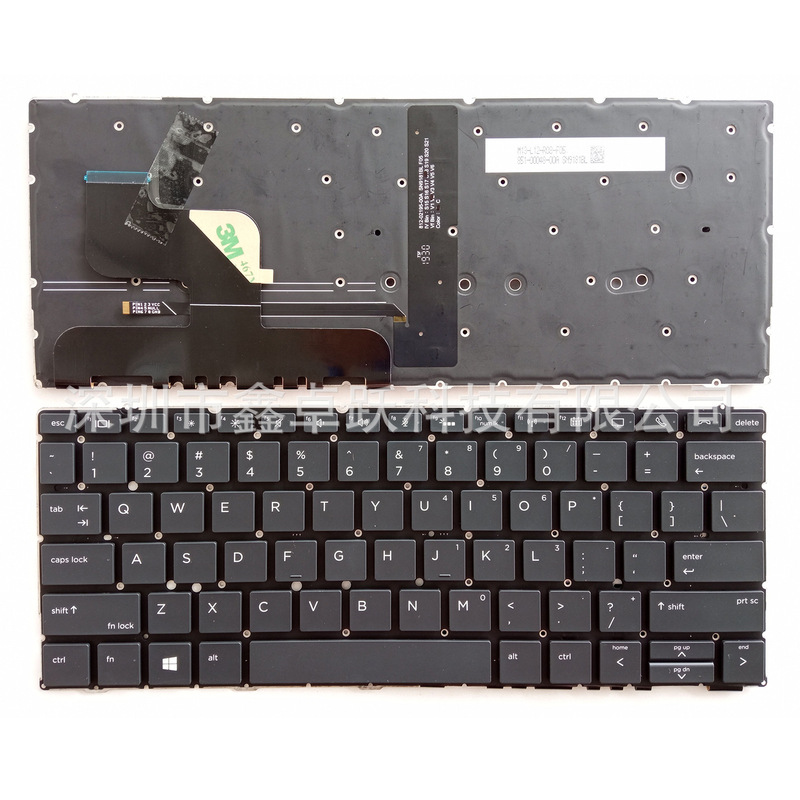 US for HP Dragonfly G2 ELITE Dragonfly G2 keyboard black backlit