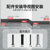 Металлическая подсветка пола из нержавеющей стали, 6см, 8см