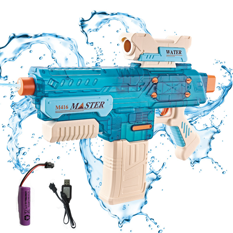 Pistola de Agua Eléctrica Automática de Plástico Rociador Eléctrico para Jóvenes