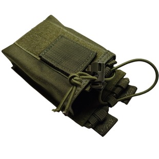 Factory Customized Outdoor Military Fan Accessories Hanging Bag Polyester Oxford Cloth Tactical Mountaineering Equipment Camouflage Bag Walkie-Talkie Bag