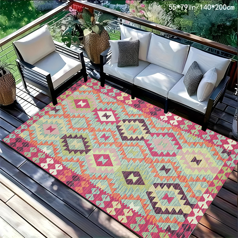 Cross-border exclusive supply of Nordic-style large area rugs for living rooms, bedroom bedside rugs, and floor mats, available in stock and shipped within 48 hours