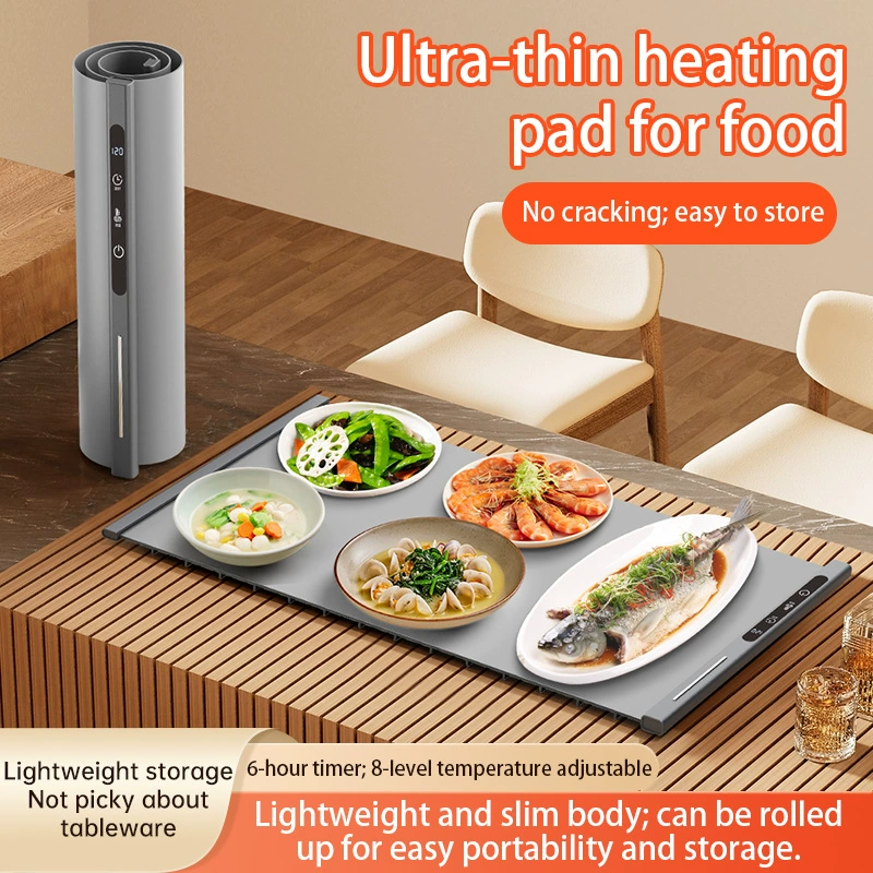 Трансграничная умная силиконовая нагревательная доска с постоянной температурой, многофункциональная изоляционная доска для обеденного стола, изоляционная подставка для молочной еды, грелка
