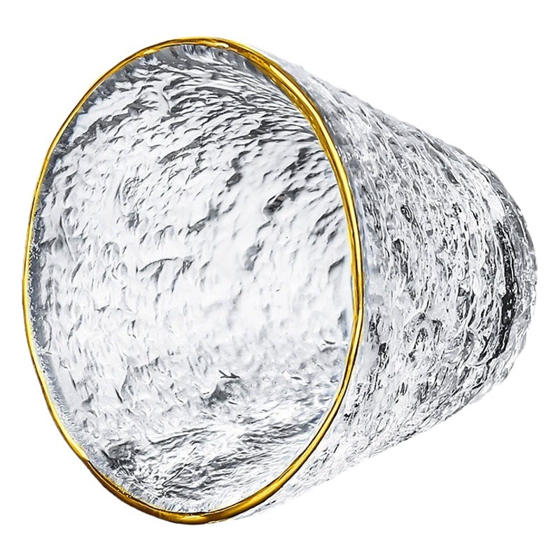 Стеклянная чайная чашка маленькая чайная чашка Японская прозрачная Хрустальная чашка кунг-фу домашняя чайная чашка