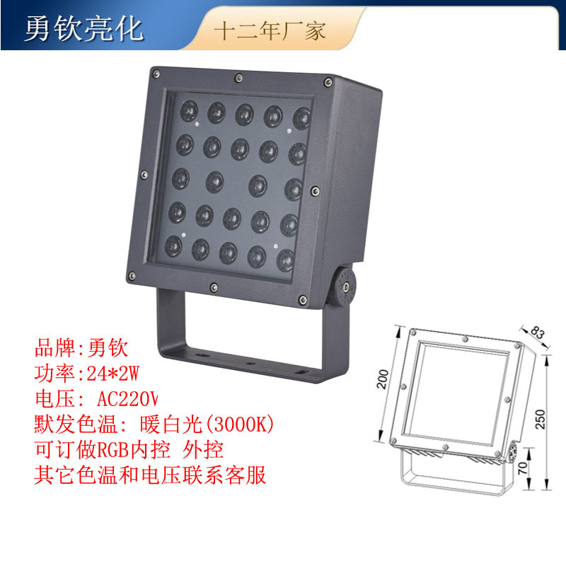 Flat mouth model 48W