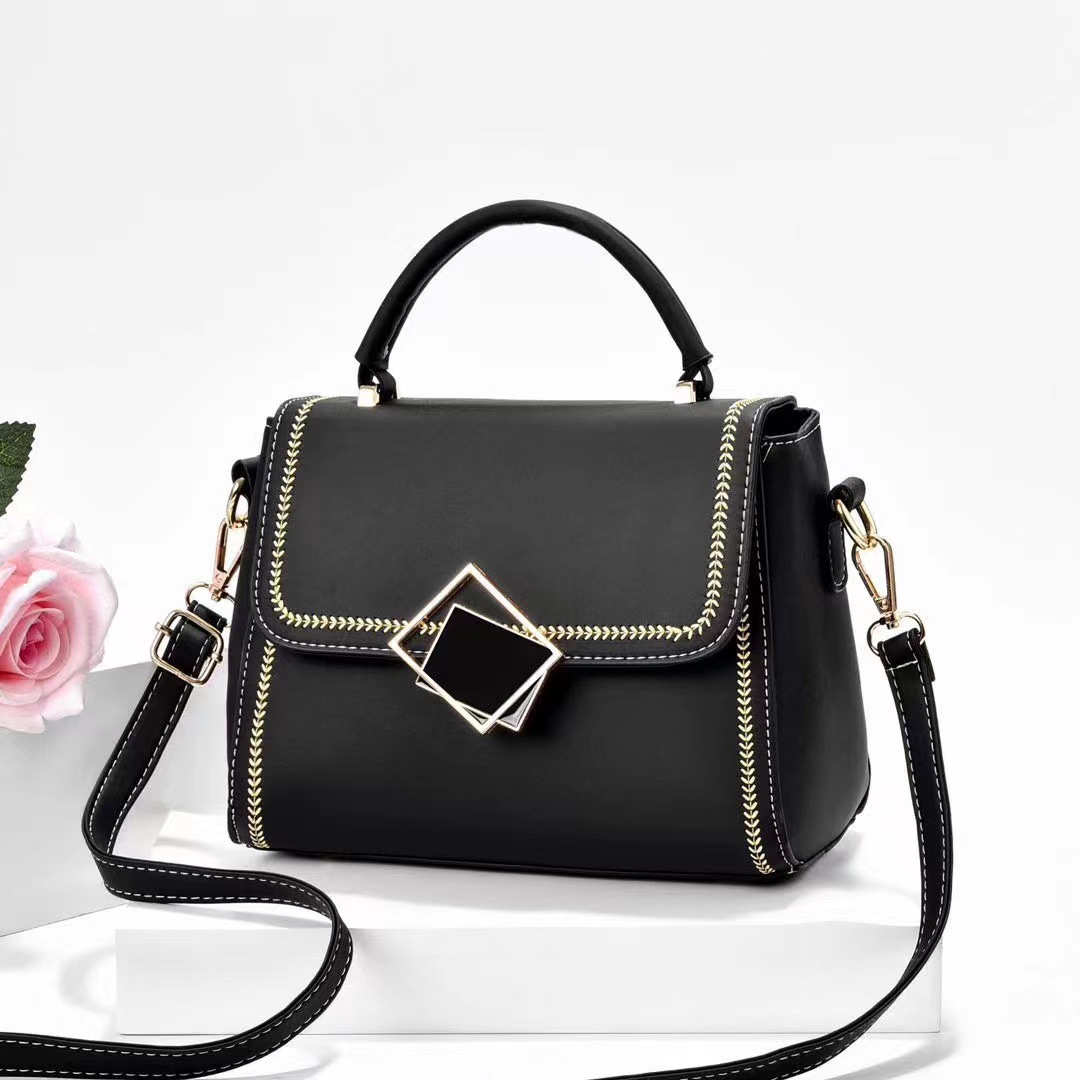 Temperamento de todo fósforo nuevo bolso coreano, bolso de hombro exquisito para mujer, bolso de mensajero para mujer, bolso grande para mujer image 3